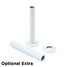 OE-A-PIP-500-130-W - Exeter Modern TRV Corner All-White Thermostatic Radiator Valve OE-A-PIP-500-130-W - Exeter Modern TRV Corner All-White Thermostatic Radiator Valve